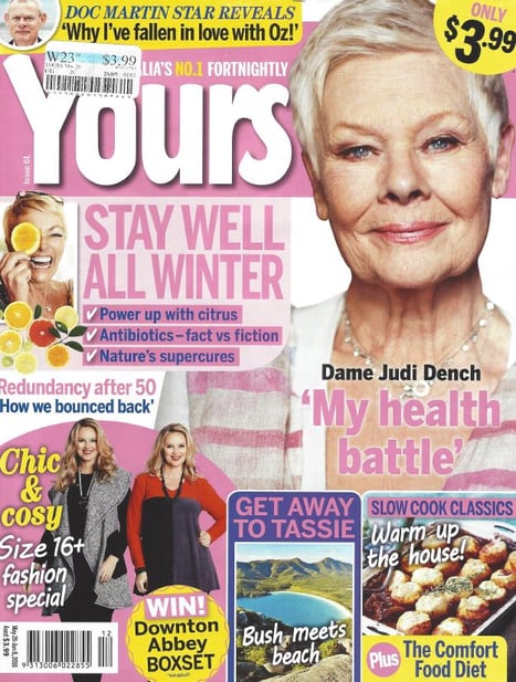 Yours Magazine Front Page